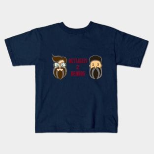 Between 2 Beards Kids T-Shirt